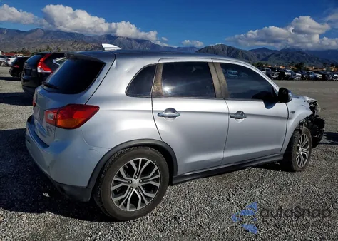 2017 Mitsubishi Outlander Sport Es z USA, uszkodzony, nr VIN JA4AP3AU7HZ012893